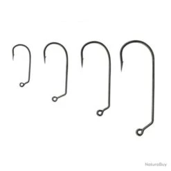 100 Hamecons Tête Plombée 60° Flashmer N°3/0