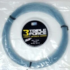 Asso Nylon Triple Force Gris Acier 100m 133lb