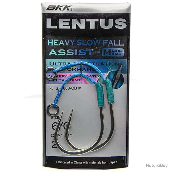 BKK SF Lentus Assist Hooks 6/0 M 1 BKK SF Lentus Assist Hooks 6/0 M