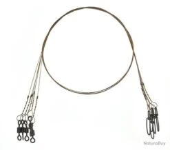 Bas De Ligne Halco Single Strand Wire Trace - 50 Cm 58LBS