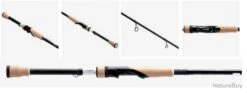 CANNE 13 FISHING OMEN BLACK SPIN 2m44 M (medium)