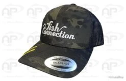 Casquette Fish Connection Brodée Brown Camo