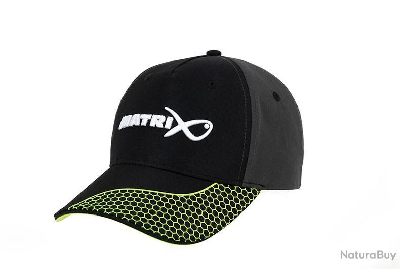 Casquette Matrix Black/Grey/Lime 1 Casquette Matrix Black/Grey/Lime