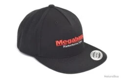 Casquette Megabass Classic Snapback Black/Red