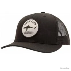 Casquette Salty Crew Bruce Retro Trucker Black