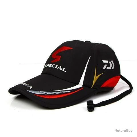 DAIWA Casquette Authentique Noir - ENCHERES PAS DE PRIX DE RESERVE !! 1 DAIWA Casquette Authentique Noir - ENCHERES PAS DE PRIX DE RESERVE !!