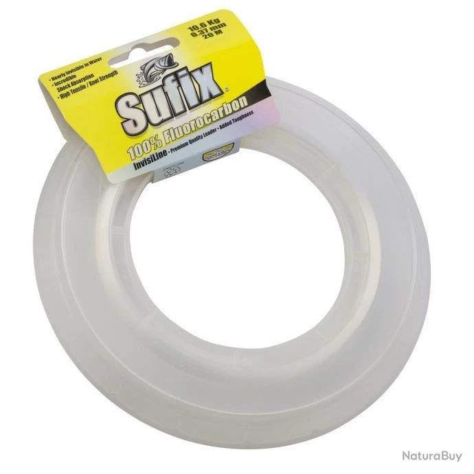 Fluorocarbone Sufix Invisiline Clear 20m Brac Ø 44/100 1 Fluorocarbone Sufix Invisiline Clear 20m Brac Ø 44/100