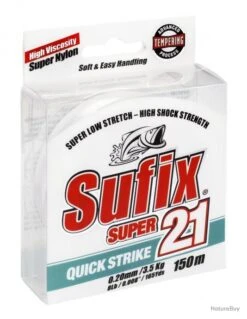 Fluorocarbone Sufix Super 21 Clear 150m Ø 35/100