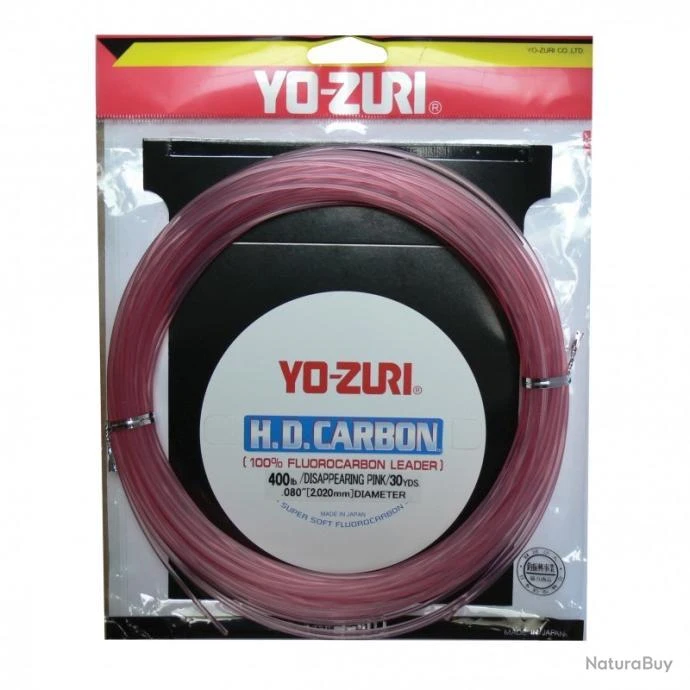 Fluorocarbon Yo-Zuri HD Carbon - Rose - 27 M 95/100-100LBS 1 Fluorocarbon Yo-Zuri HD Carbon - Rose - 27 M 95/100-100LBS
