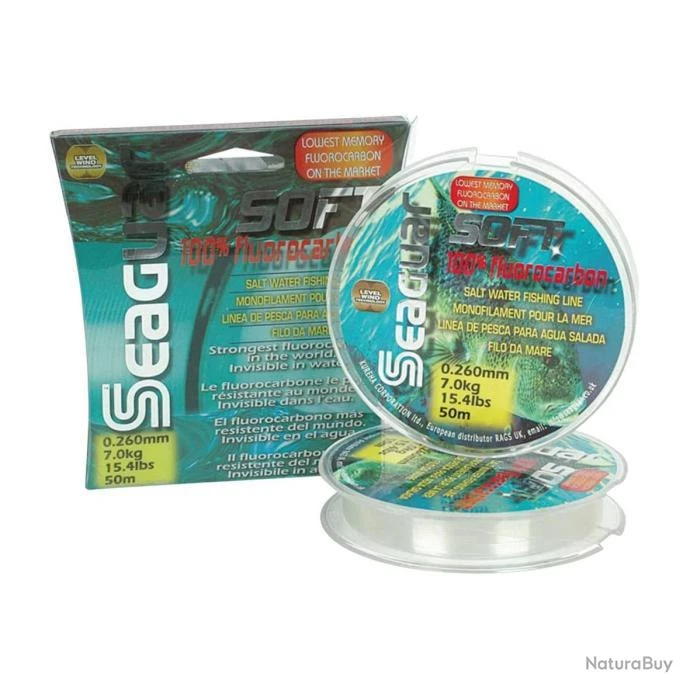 Fluorocarbone Soft Seaguar 50m 16/100-3KG 1 Fluorocarbone Soft Seaguar 50m 16/100-3KG