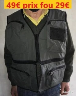 GILET DE PÊCHE YAMPA Multipoches T XXL 604100034XXLchgui