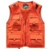 Mountain Gilet De Pêche 12 Poches, Coloris ORANGE......LIV OFFERTE