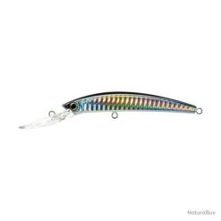 Leurre Flottant Yo-Zuri Crystal Minnow DD - 13cm SILVER BLACK