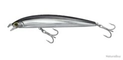 Leurre Flottant Yo-ZuriHydro Minnow Lc 15cm BLACK SILVER