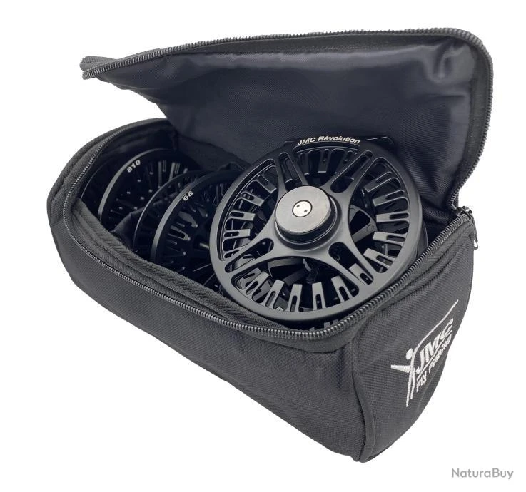 Moulinet JMC Revolution 68 + 2 Bobines - WF8 + 100m De 20 Lbs 1 Moulinet JMC Revolution 68 + 2 Bobines - WF8 + 100m De 20 Lbs
