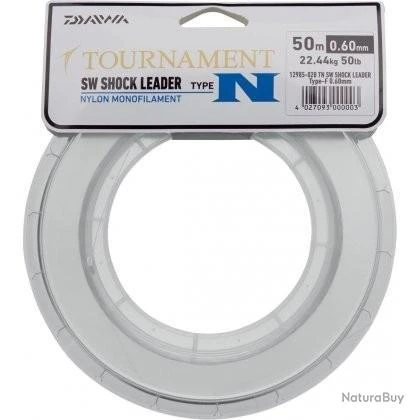 Shock Leader Daiwa Saltiga Leader Type N 50M 115/100-170LBS 1 Shock Leader Daiwa Saltiga Leader Type N 50M 115/100-170LBS