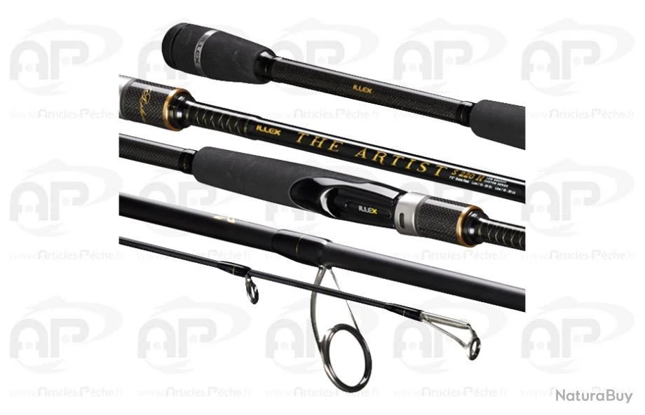Canne Spinning Illex The Artist X5 S 220H Insiders 2 10-50gr 2.21M 1 Canne Spinning Illex The Artist X5 S 220H Insiders 2 10-50gr 2.21M