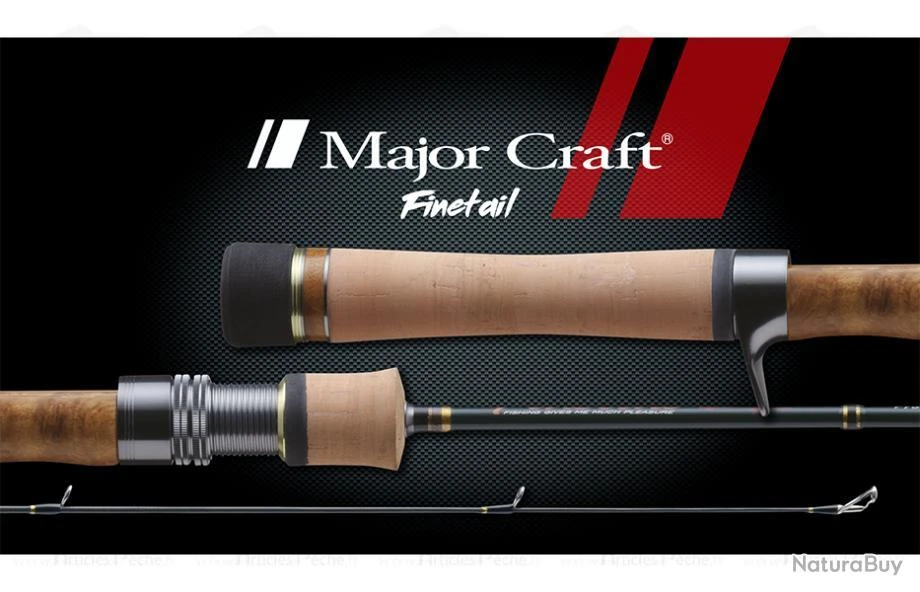 Canne Spinning Major Craft Fintail 2 1,52m 66gr 1-8gr 1 Canne Spinning Major Craft Fintail 2 1,52m 66gr 1-8gr
