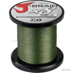 Daiwa Tresse J-Braid X 8 (1500m) Vert 58lb