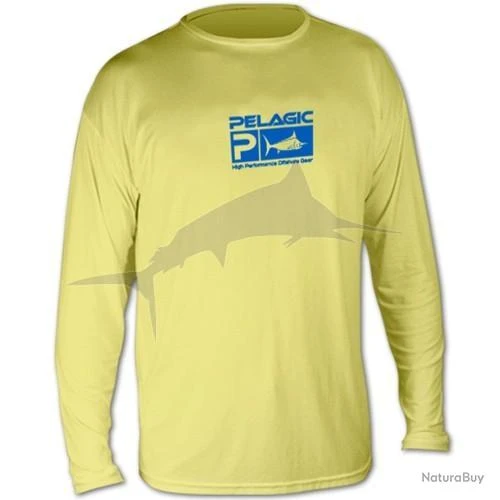 L Shirt Pelagic Aquatek Jaune 1 L Shirt Pelagic Aquatek Jaune