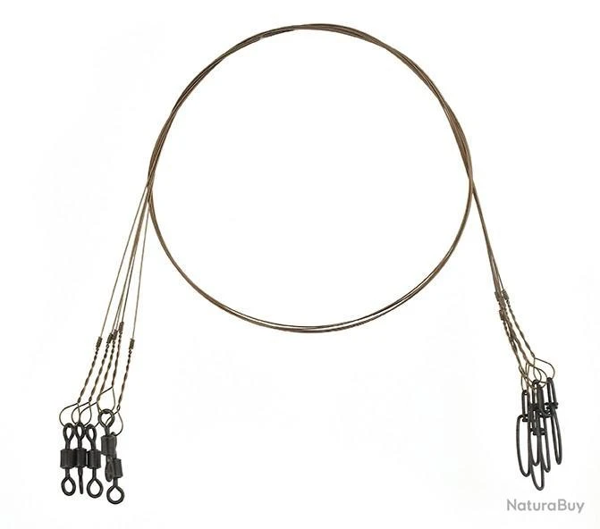 Halco SINGLE STRAND WIRE TRACE - 50 CM - 86 LB 2 Halco SINGLE STRAND WIRE TRACE - 50 CM - 86 LB – Image 2