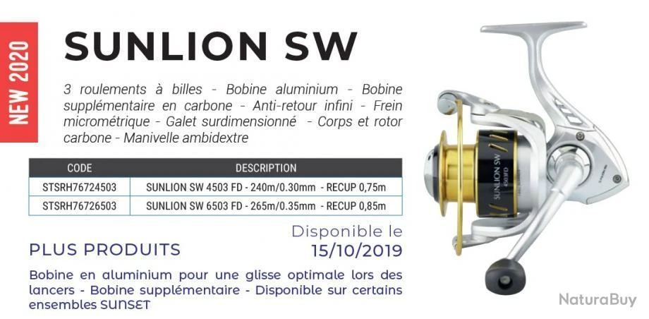 Sunlion SW 4503 Moulinet Sunset 2 Sunlion SW 4503 Moulinet Sunset – Image 2