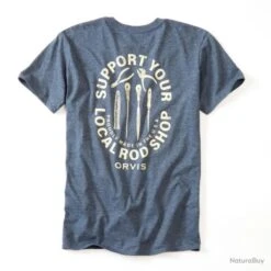 T Shirt Orvis Support Your Local Rod Shop