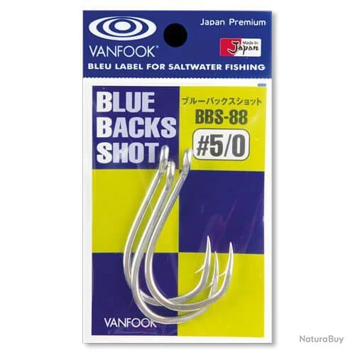 Vanfook Blue Backs Shot BBS-88 5/0 1 Vanfook Blue Backs Shot BBS-88 5/0
