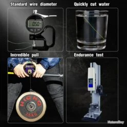 Fil De Peche Multifilament PE 8 Brins 300m, Couleur: Au Choix, Modele: 0.425mm 36.2kg 7 Fil De Peche Multifilament PE 8 Brins 300m, Couleur: Au Choix, Modele: 0.425mm 36.2kg -Magasin De Pêche Et De Sport 00003 Fil de Peche Multifilament PE 8 brins 300m Couleur Au Choix Modele 0.425mm 36.2kg