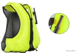 Gilet De Sauvetage Jaune Fluo - Certifié CE - LIVRAISON GRATUITE ET RAPIDE -Magasin De Pêche Et De Sport 00003 Gilet de sauvetage jaune fluo Certifie CE LIVRAISON GRATUITE ET RAPIDE