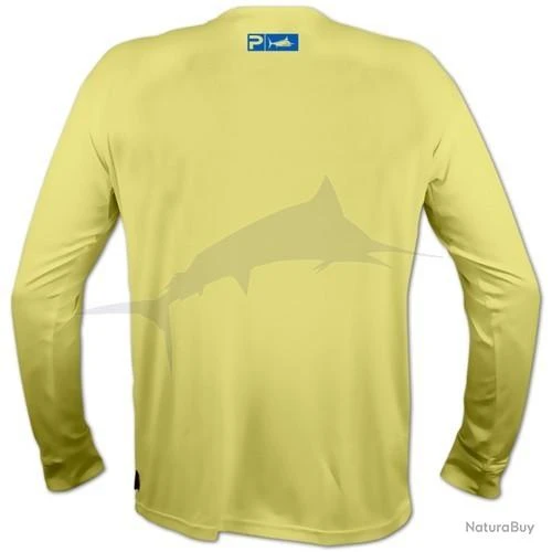 L Shirt Pelagic Aquatek Jaune 2 L Shirt Pelagic Aquatek Jaune – Image 2