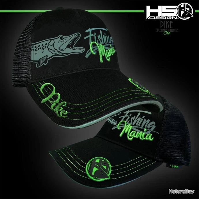 Casquette Hot Spot Design Pike Mania 4 Casquette Hot Spot Design Pike Mania – Image 4