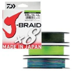 J-Braid X 8 300 M Multicolore Tresse Daiwa Ø 0.51 Mm / PE 10 / 56.00 Kg / 123 Lbs -Magasin De Pêche Et De Sport 00004 J Braid X 8 300 M Multicolore Tresse Daiwa O 0.51 mm PE 10 56.00 Kg 123 Lbs