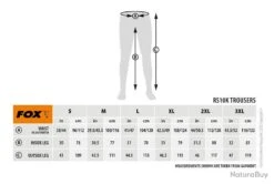 Pantalon Fox LW Camo RS 10K Trouser 7 Pantalon Fox LW Camo RS 10K Trouser -Magasin De Pêche Et De Sport 00004 Pantalon Fox LW Camo RS 10K Trouser S