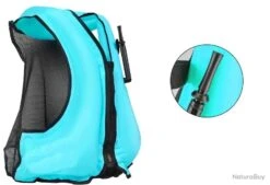 TOP ENCHERE - Gilet De Sauvetage Bleu Ciel - Certifié CE - LIVRAISON GRATUITE ET RAPIDE -Magasin De Pêche Et De Sport 00004 TOP ENCHERE Gilet de sauvetage bleu ciel Certifie CE LIVRAISON GRATUITE ET RAPIDE