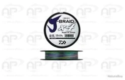 Tresse Daiwa J Braid X4 Multicolore 0,17mm 150m 8,4kg