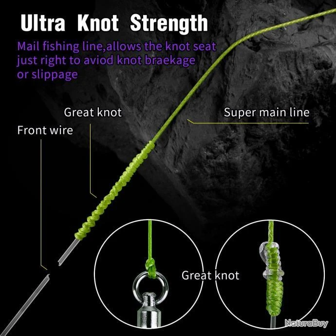 Fil De Peche Multifilament PE 8 Brins 300m, Couleur: Au Choix, Modele: 0.425mm 36.2kg 5 Fil De Peche Multifilament PE 8 Brins 300m, Couleur: Au Choix, Modele: 0.425mm 36.2kg – Image 5