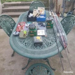 Dam Lot De Moulinets Et Cannes Pro Pour Pêche à La Mouche Et Matériel -Magasin De Pêche Et De Sport 00019 Lot de moulinets et cannes pro pour peche a la mouche et materiel