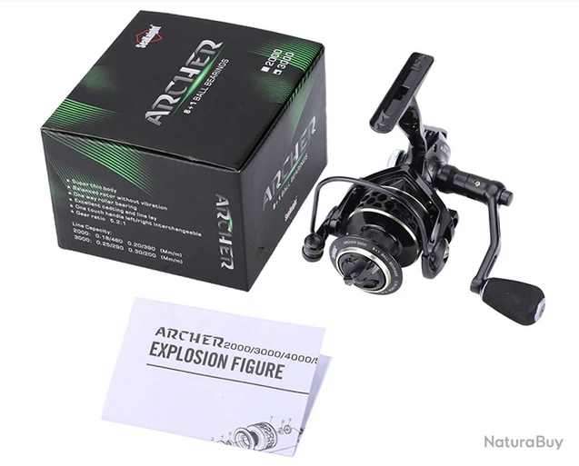 Moulinet De Pêche Carnassiers, Mer, Surfcasting 3000 M6 2 Moulinet De Pêche Carnassiers, Mer, Surfcasting 3000 M6 – Image 2