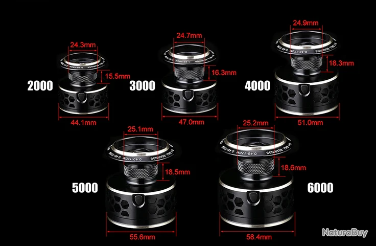 Moulinet De Pêche Carnassiers, Mer, Surfcasting 3000 M6 7 Moulinet De Pêche Carnassiers, Mer, Surfcasting 3000 M6 – Image 7