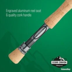 Canne à Mouche Shakespeare Cedar Canyon Summit - 2.74 M / 8wt / FW+EH -Magasin De Pêche Et De Sport 00048 Canne a mouche Shakespeare Cedar Canyon Summit 2.74 m 8wt FW EH